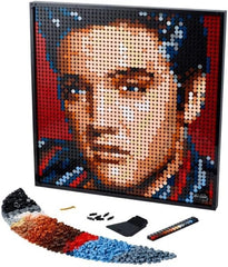 LEGO Art Elvis Presley “The King” 31204 Building Kit (3,445 Pieces)