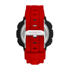Skechers Casual Digital Watch for Men - Westlawn Black/Red