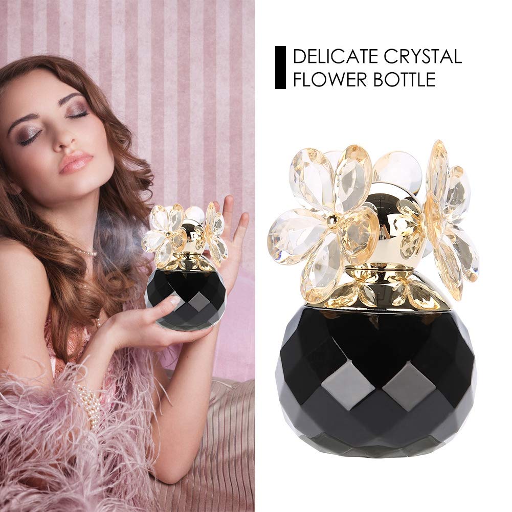 Eau de Parfum, 60ml Women's Perfume Elegant Fruity Floral Women's Fragrance Fresh Lady Long-lasting Perfume Valentine's Day Gift Idea for Women Femme Women(black)