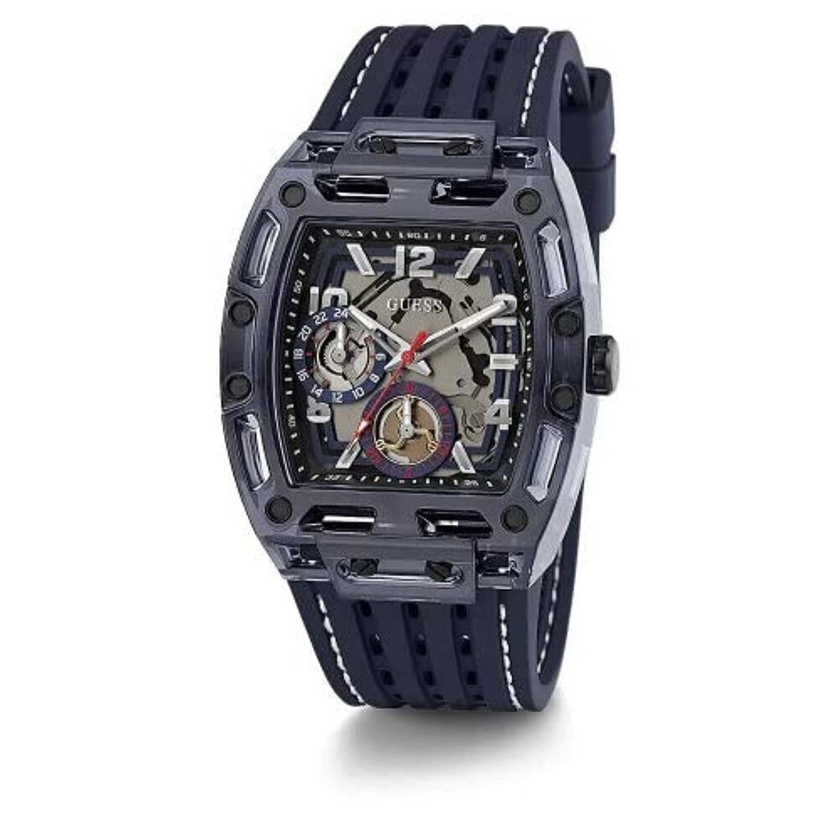 GUESS US Navy Exposed Dial Multifunction Watch