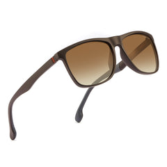 PUKCLAR Sunglasses for Men Polarized Lightweight TR90 Frame UV400 Spring Hinges Sunglasses