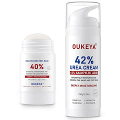 OUKEYA Urea Cream 42% plus Salicylic Acid 2% Intensive Repair Treatment Urea Cream Stick 40 Percent