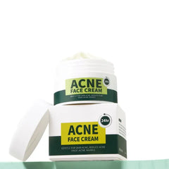 Grospe Acne Cream for Face - Natural Pimple Cream with Tea Tree Oil & Salicylic Acid, Fast-Acting Formula for Oily & Acne-Prone Skin, 1oz