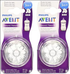 AVENT Philips Natural Combo 3m+ Medium Flow (Pack of 2 )