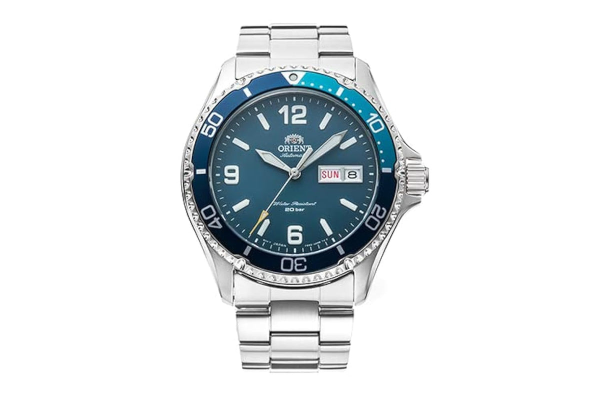 Orient RA-AA0818L Kamasu Mako Automatic Mechanical Analog Wrist Watch for Men, 41.8 mm Case Size, Silver