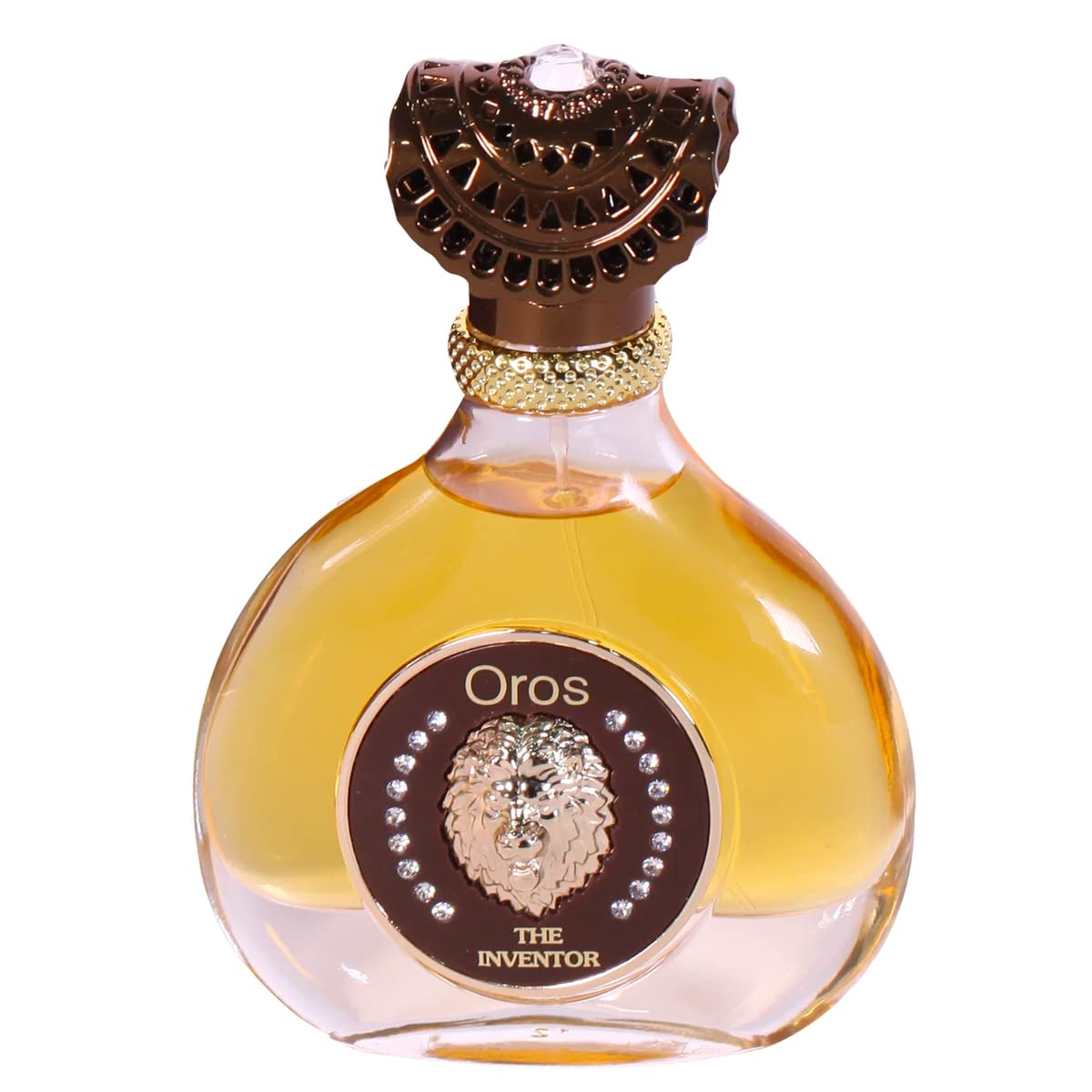 Armaf Perfumes Oros The Inventor Brown Made with Crystal From Swarovski Eau De Parfum 85ml / 2.9 fl. oz Fragrance