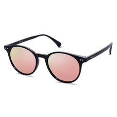 SOJOS Small Round Classic Polarized Sunglasses for Women Men Vintage Style UV400 Lens MAY SJ2113