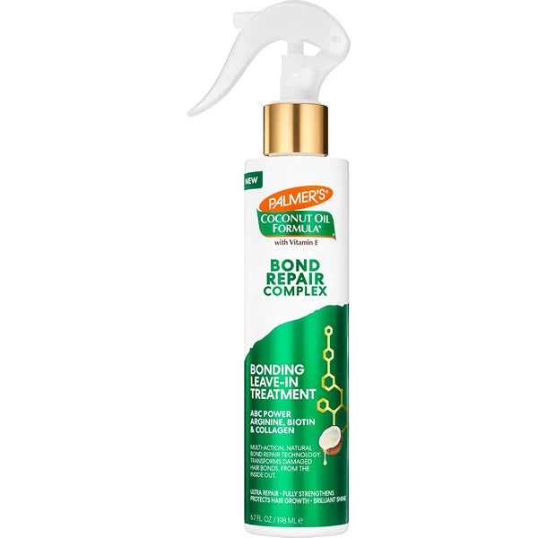 Palmer’s Amino Bonding Complex Leave-In Conditioner Spray with Coconut Oil & Vitamin E – Heat Protectant, Anti-Frizz Hair Treatment for Stronger, Healthier Hair Growth – All Hair Types, 6.7 fl oz