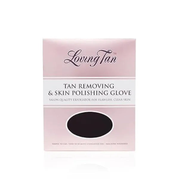 Loving Tan Reusable Self Tanner Removing & Skin Polishing Glove, Exfoliating With Light & Heavy Options, Washable & Durable Design, Suited for All Skin Types 1 ct.