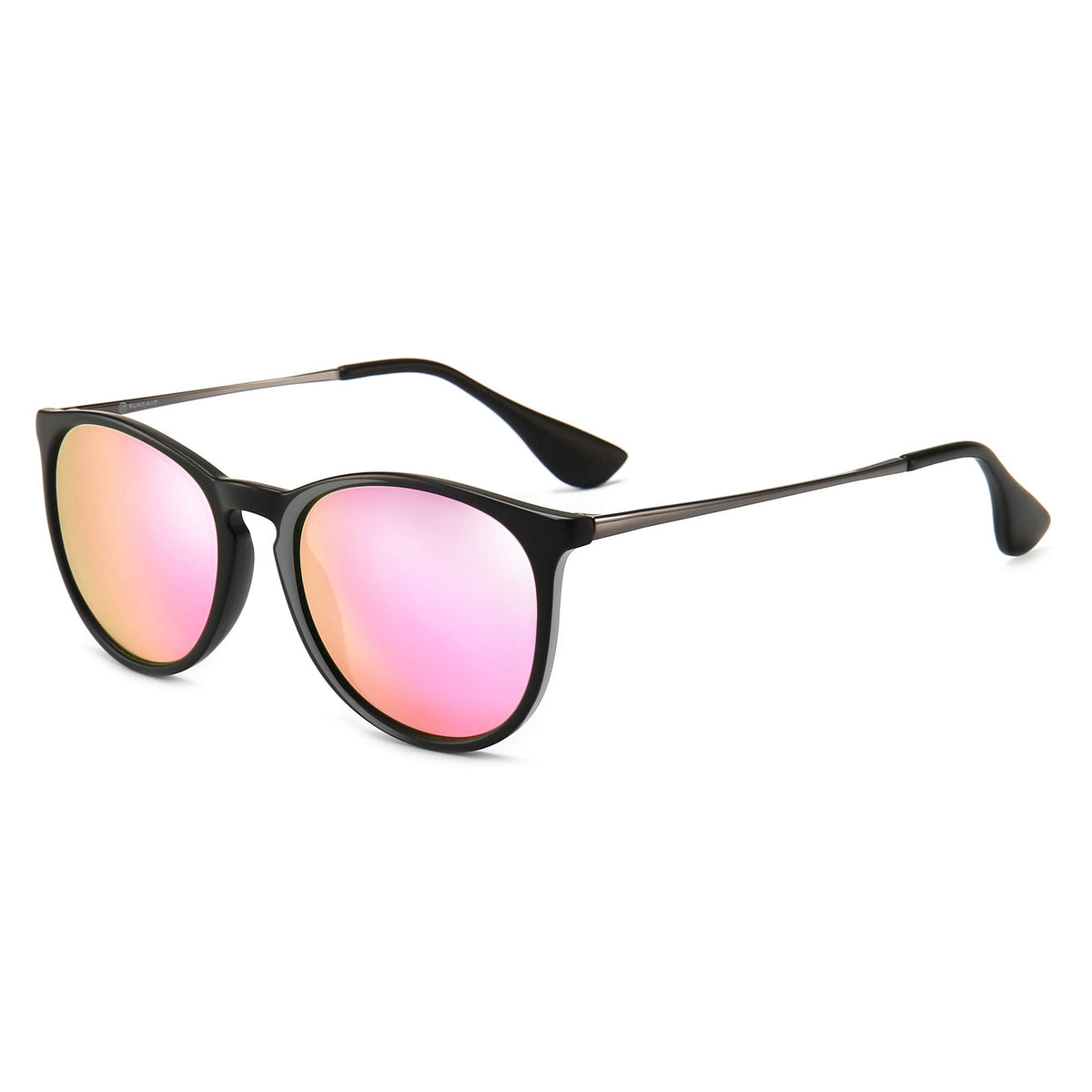 SUNGAIT Vintage Round Sunglasses for Women Men Classic Retro Designer Style