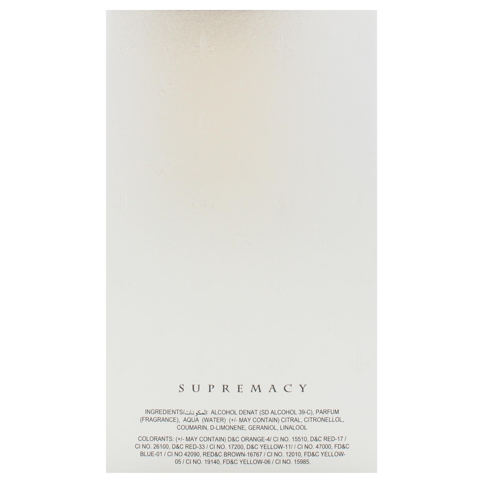 Afnan Supremacy Pour Homme By Afnan - Perfume For Men - Eau De Parfum, 100 ML