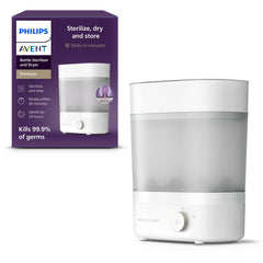 AVENT Philips Premium Baby Bottle Sterilizer with Dryer, SCF293/00