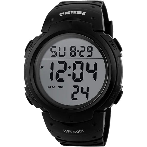 SKMEI Sport Watch For Men Digital Rubber waterproof- D1068