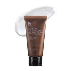 BENTON Snail Bee High Content Steam Cream Snail Mucin Moisturizer with Bee Venom & Niacinamide Korean Skin Care Products For Dry & Sensitive Skin Hydrating Face For Women (1.76 oz.)