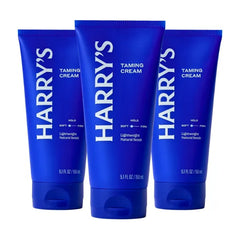 Harry's Hair Taming Cream, Lightweight Hair Styling Cream with Natural Finish - 5.1 Fl Oz (Pack of 3)