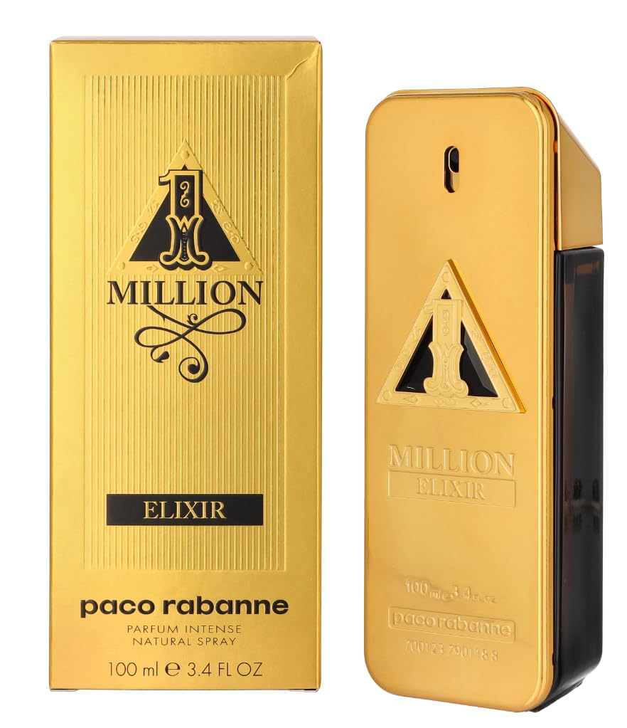 Paco Rabanne One million Elixir Parfum Intense 3.4 Fl Oz