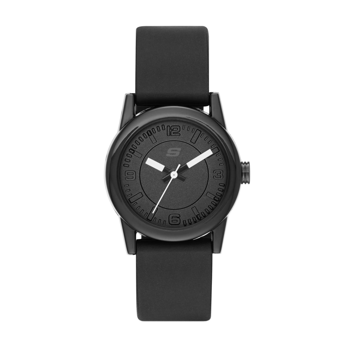 Skechers Rosencrans Mini Metal or Silicone Analog Watch for Women - black