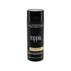 Toppik Hair Building Fibers with Premium Keratin Fibers Conceals Hair Thinning and Hair Loss for Fuller Looking Hair that Gives Completely Natural Look for Men and Women Medium Blonde, 27.5 Grams