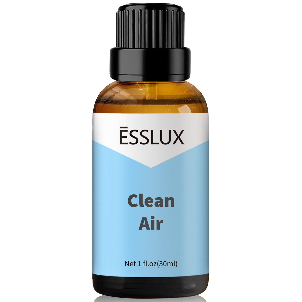 ESSLUX Clean Air Fragrance Oil - Aromatherapy Essential Scented Oils for Diffuser, Massage, Soap, Candle Making Scents, Perfume, Home Fragrance, 30 ml