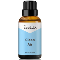 ESSLUX Clean Air Fragrance Oil - Aromatherapy Essential Scented Oils for Diffuser, Massage, Soap, Candle Making Scents, Perfume, Home Fragrance, 30 ml