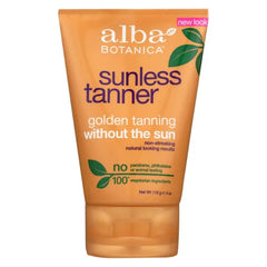 Alba Botanica Sunless Tanning Lotion 4 Oz