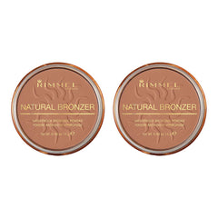 Rimmel Rimmel natural bronzer, sun bronze, 0.49 Oz, 2 Count (Pack of 1)