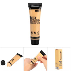 All Skin Types Sun Block Cream，Smooth Makeup Base Face Liquid Foundation Matte Wear Concealer Matte Made Liquid Foundation (BEIGE 2)