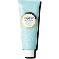 LaLicious Sugar Reef Body Butter - Hydrating Body Moisturizer with Shea Butter, Cucumber Extract & Apricot Oil, No Parabens - 8 Ounces