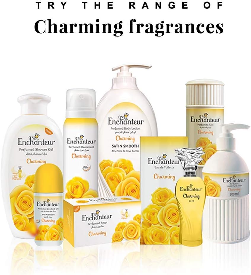 Enchanteur EDT & Perfumed Deodorant Giftpack- Charming, Gift Of Love, 175 ml