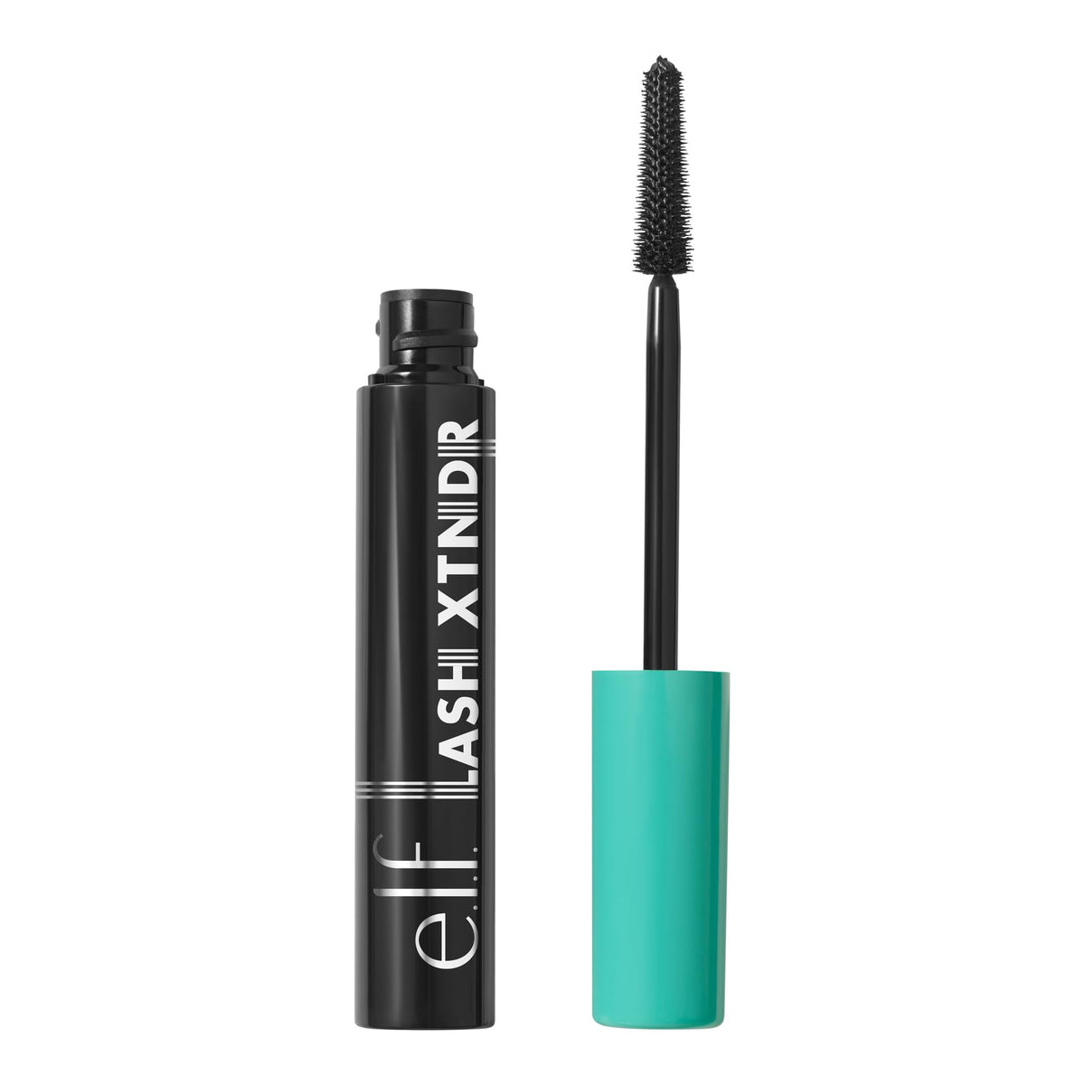 e.l.f. Lash XTNDR Mascara, Long-Lasting & Buildable for the Look of Eyelash Extensions, Lump & Flake Safe, Vegan & Cruelty Free, Soft Black
