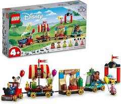 LEGO 43212 Disney: Disney Celebration Train Set with Moana, Woody, Peter Pan and Tinker Bell Parade Floats plus Mickey and Minnie Mouse, Toy for Kids Aged 4 Plus, Disney's 100th Anniversary Series