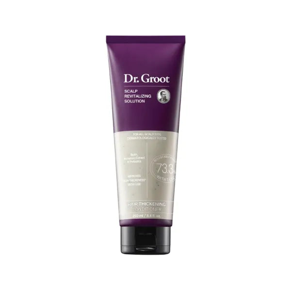 Dr. Groot Hair Thickening Conditioner For Hair loss, Thinning Hair, Korean Hair Care, Biotin Scalp Treatment, Clinically Tested, Thicker Hair, Reduces Oil, 8.04 Fl Oz