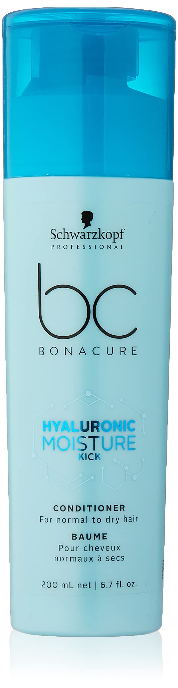 Schwarzkopf Professional BC BONACURE Hyaluronic Moisture Kick Conditioner, 6.7-Ounce