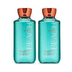 Bath & Body Works At The Beach Shower Gel Gift Sets For Women 10 Oz 2 Pack (At The Beach)
