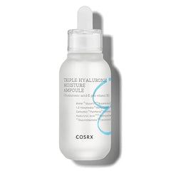 COSRX Hydrium Triple Hyaluronic Moisture Ampoule, 40ml / 1.35 fl.oz Hyaluronic Acid Viscous Serum Korean Skin Care