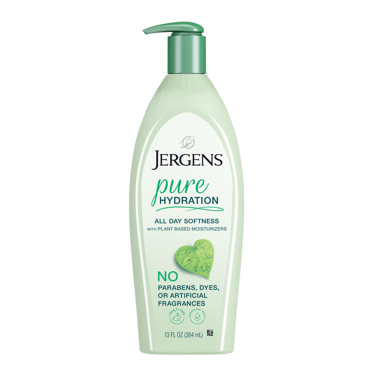 Jergens Pure Hydration Moisturizer with Botanical Moisturizers, 13 oz