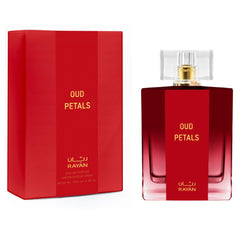 RAYAN Oud Petals Women Perfume – Rose Garden on Musk and Oud Eau De Parfum - Long Lasting Perfume for Women – Bergamot, Rose, Arabian Jasmine, Musk, & amp Oud - Ideal Gift for All Occasions - 100mL