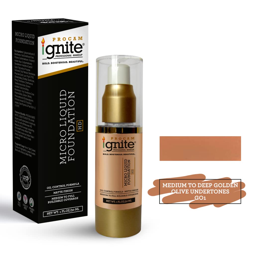Micro Liquid Foundation HD - GO1