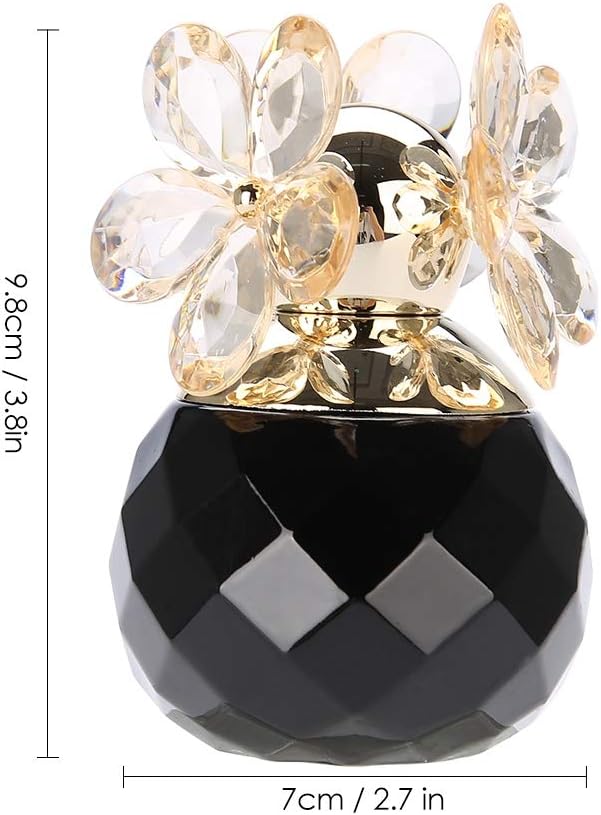 Eau de Parfum, 60ml Women's Perfume Elegant Fruity Floral Women's Fragrance Fresh Lady Long-lasting Perfume Valentine's Day Gift Idea for Women Femme Women(black)