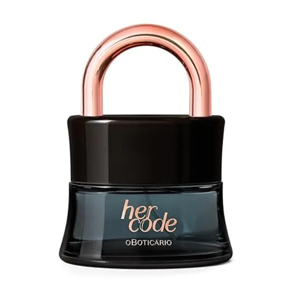 O BOTICARIO Her Code Eau de Parfum, Long Lasting, Fruity Floriental Fragrance Perfume for Women, 1.7 Ounce Long lasting fruity floriental eau de parfum. Provides a more intense signature scent than basic daily body sprays