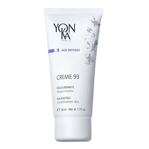 Yonka Creme 93 Mattifying Moisturizer | Balancing Facial Cream for Combination Skin | Balance Oily Complexion with Vitamins A, C and E | Paraben-Free | 1.74 oz