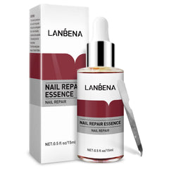LANBENA Nails Repair, Nail Treatment Nail Care Serum Protect Nail from Damage Fingernail and Toenail Repair for Curing Athlete's Foot and Prevent Nail from Infection Discoloured & Damaged Nails(15ml)