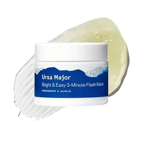 Ursa Major Natural Face Mask Exfoliates, Brightens and Clarifies Skin  Non Toxic (1.57 fluid ounces)