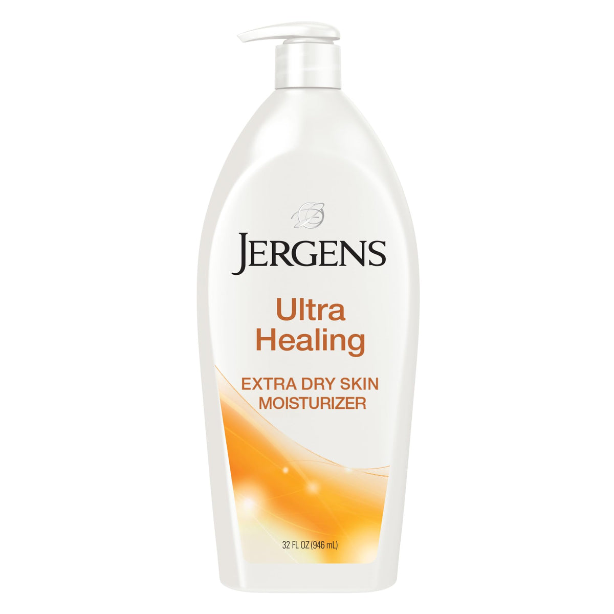 Jergens Ultra Healing Moisturizer for Dry Skin, Body and Hand Lotion for Dry Skin, Fast Absorbing for Extra Dry Skin, with Hydra-Lucite Blend and Vitamins C, E & B5, 32 oz