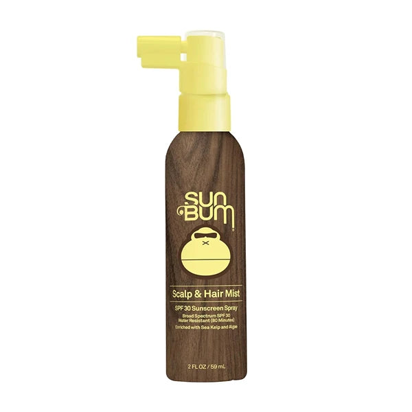 Sun Bum Original SPF 30 Scalp & Hair Sunscreen Mist, 2 oz – Broad Spectrum UVA/UVB Protection, Vegan, Hawaii 104 Compliant, With Vitamin E