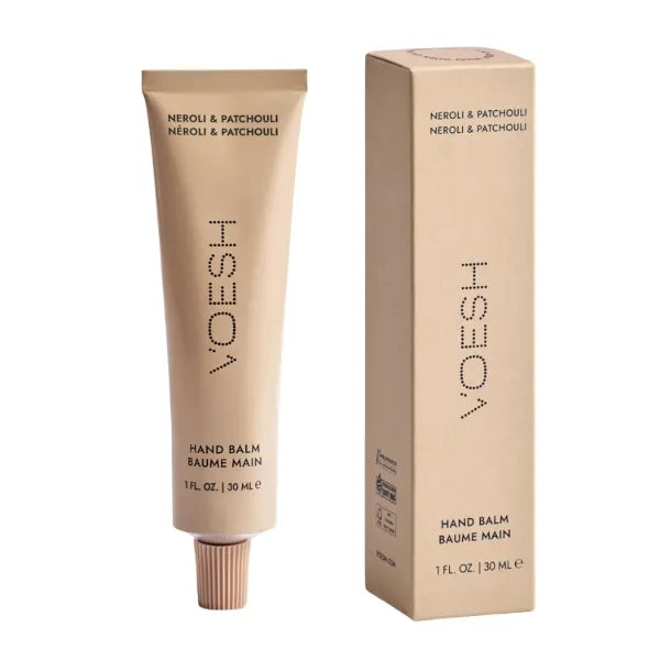 VOESH Vegan Hand Balm Neroli & Patchouli 1 oz. – K-Beauty Korean Skincare Hand Cream for Dry Hands – Non-Greasy Fast-Absorbing Moisturizer with Turmeric Mango Butter and Squalane