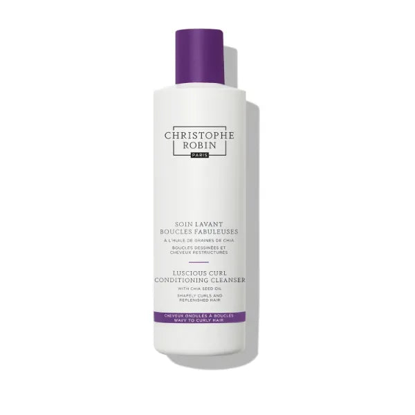 Christophe Robin Luscious Curl Cleansing Conditioner With Chia Seed Oil for Wavy to Softly Curled Hair 8.4 fl. oz