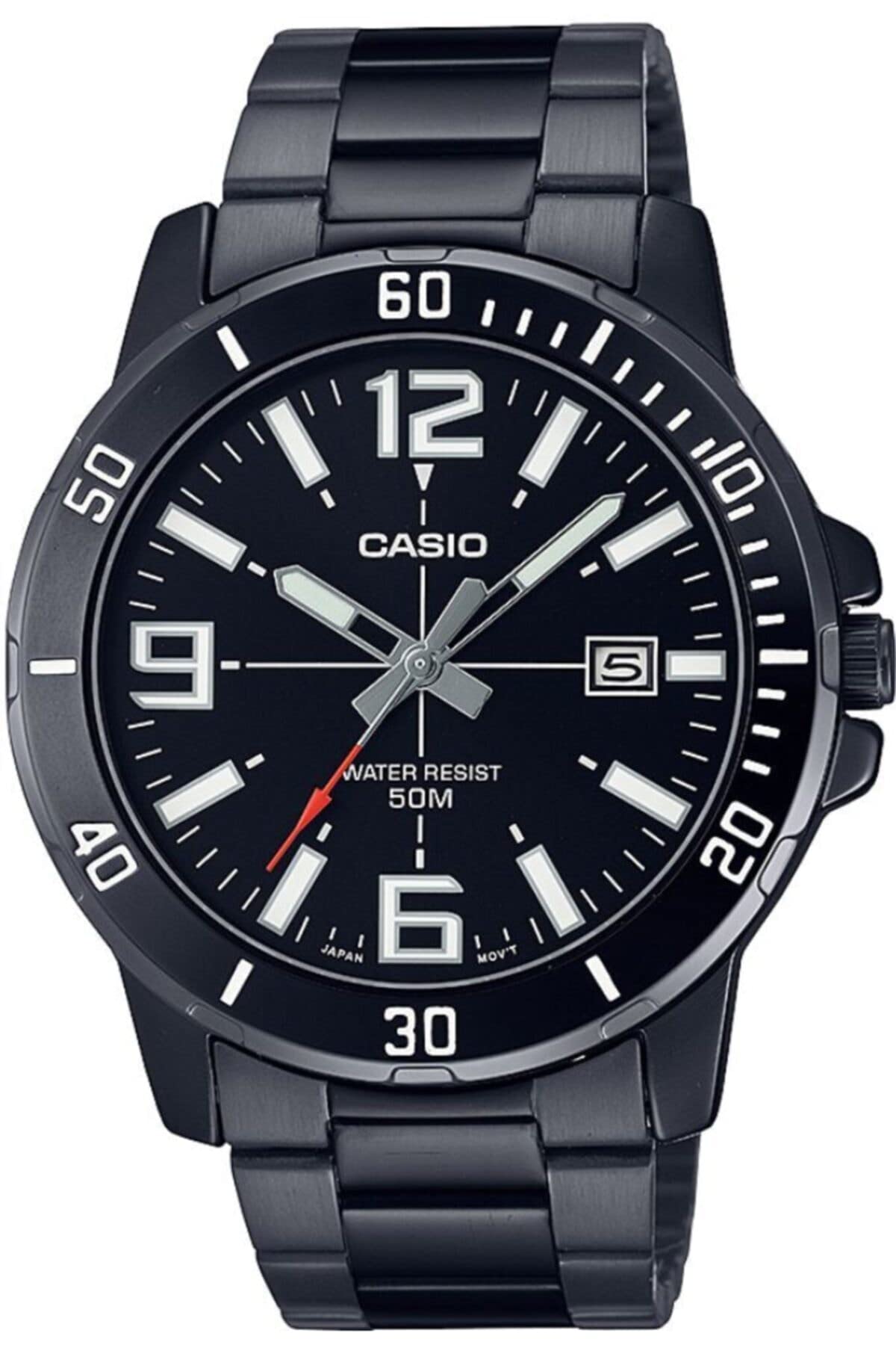 Casio Watch Metallic Black