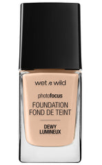 Wet n Wild Photo Focus Dewy Liquid Foundation, Shell Ivory (Packaging may vary)