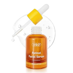 VGO Retinol Serum for Face, Resurfacing Retinol Serum with Hyaluronic Acid, Niacinamide and Ceramides, Hydrating and Refreshing, Wrinkle Smoothing, Suitable for Sensitive Skin (1 pack)